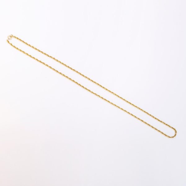 Cadena oro 18 K amarillo