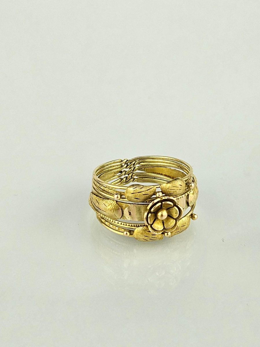 Anillo oro 18 K amarillo