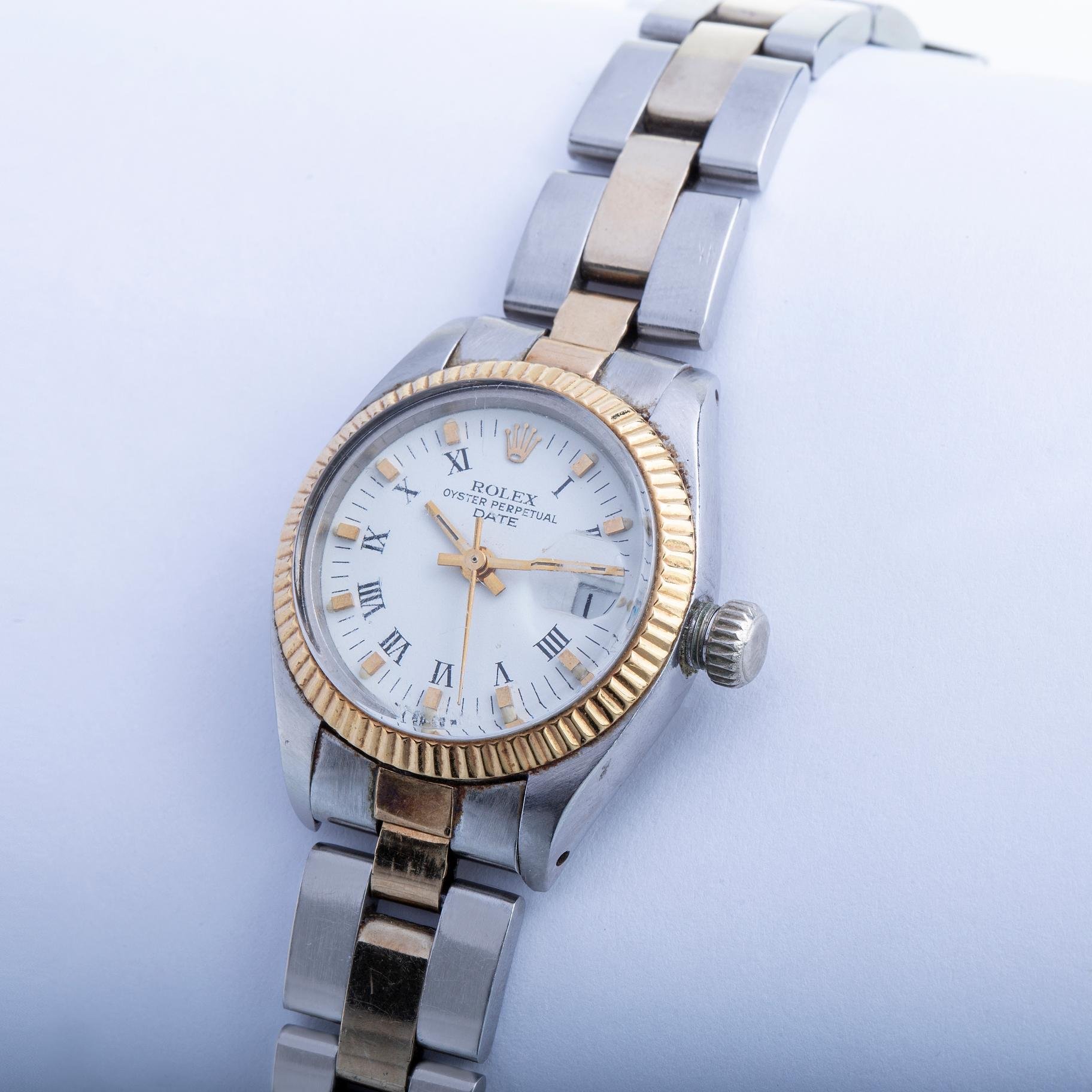 Reloj pulsera Rolex Oyster Perpetual Date - Imagen 2