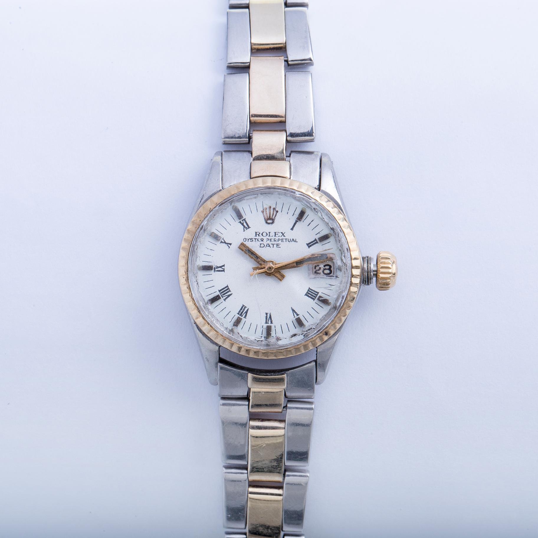 Reloj pulsera Rolex Oyster Perpetual Date - Imagen 3