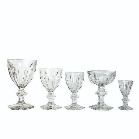 Juego de copas en cristal Baccarat modelo Harcourt
