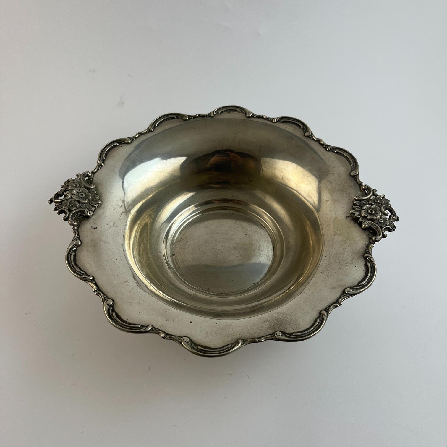 Centro de mesa en plata 800