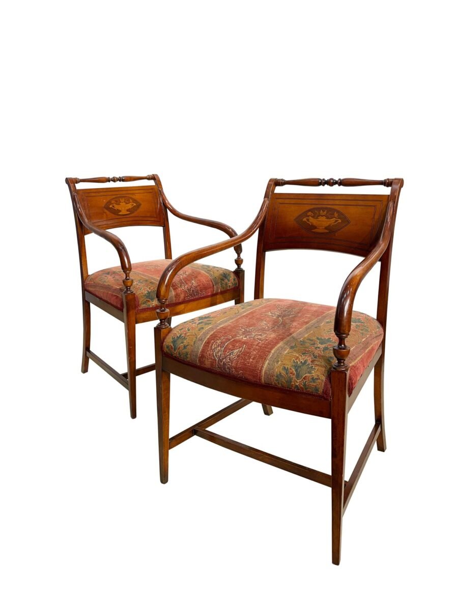 Par de sillones estilo Adams - Imagen 2