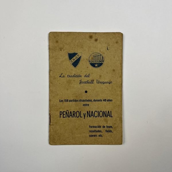 “Los 158 clásicos disputados durante 40 años entre Peñarol y Nacional"