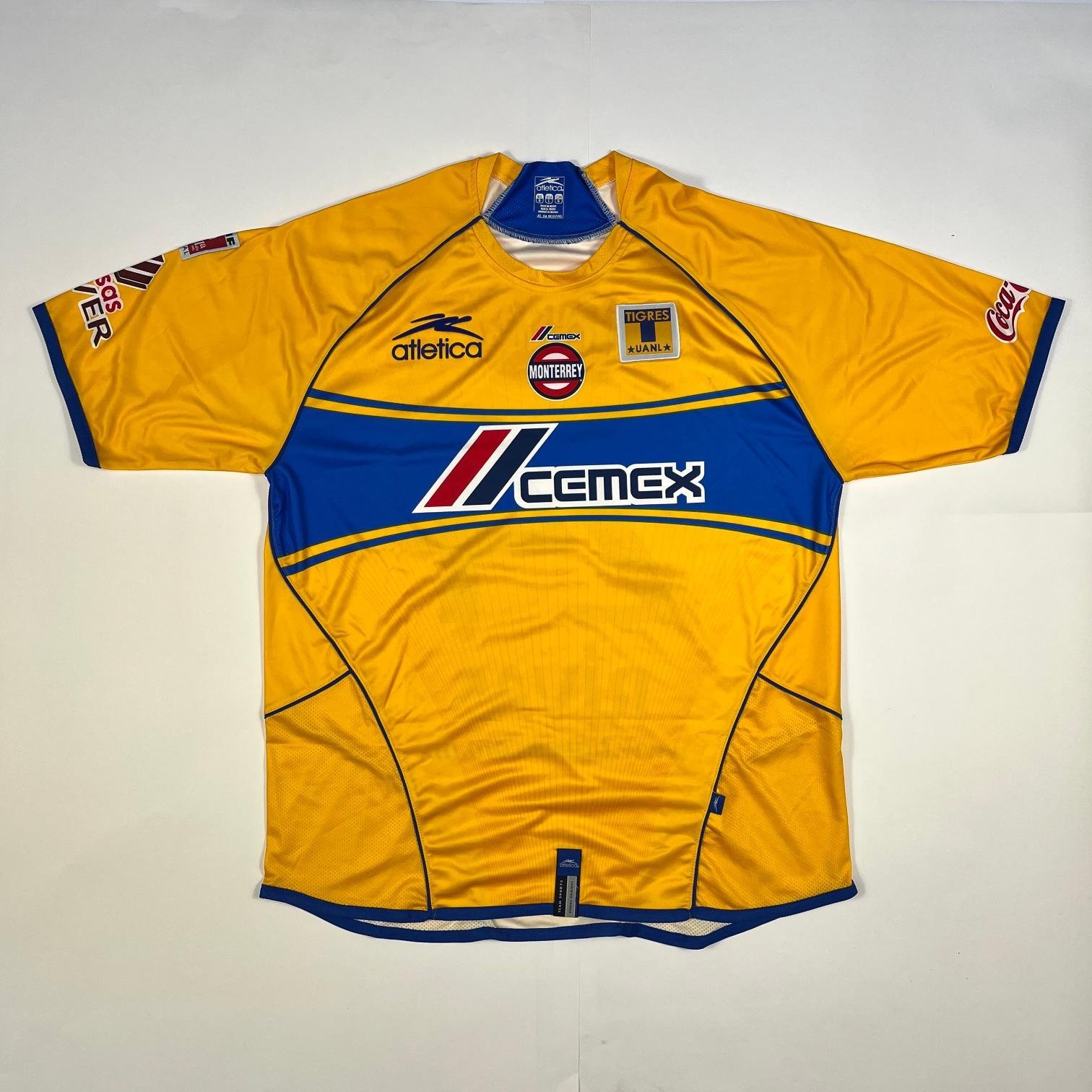 Camiseta del Club Tigres de la UANL
