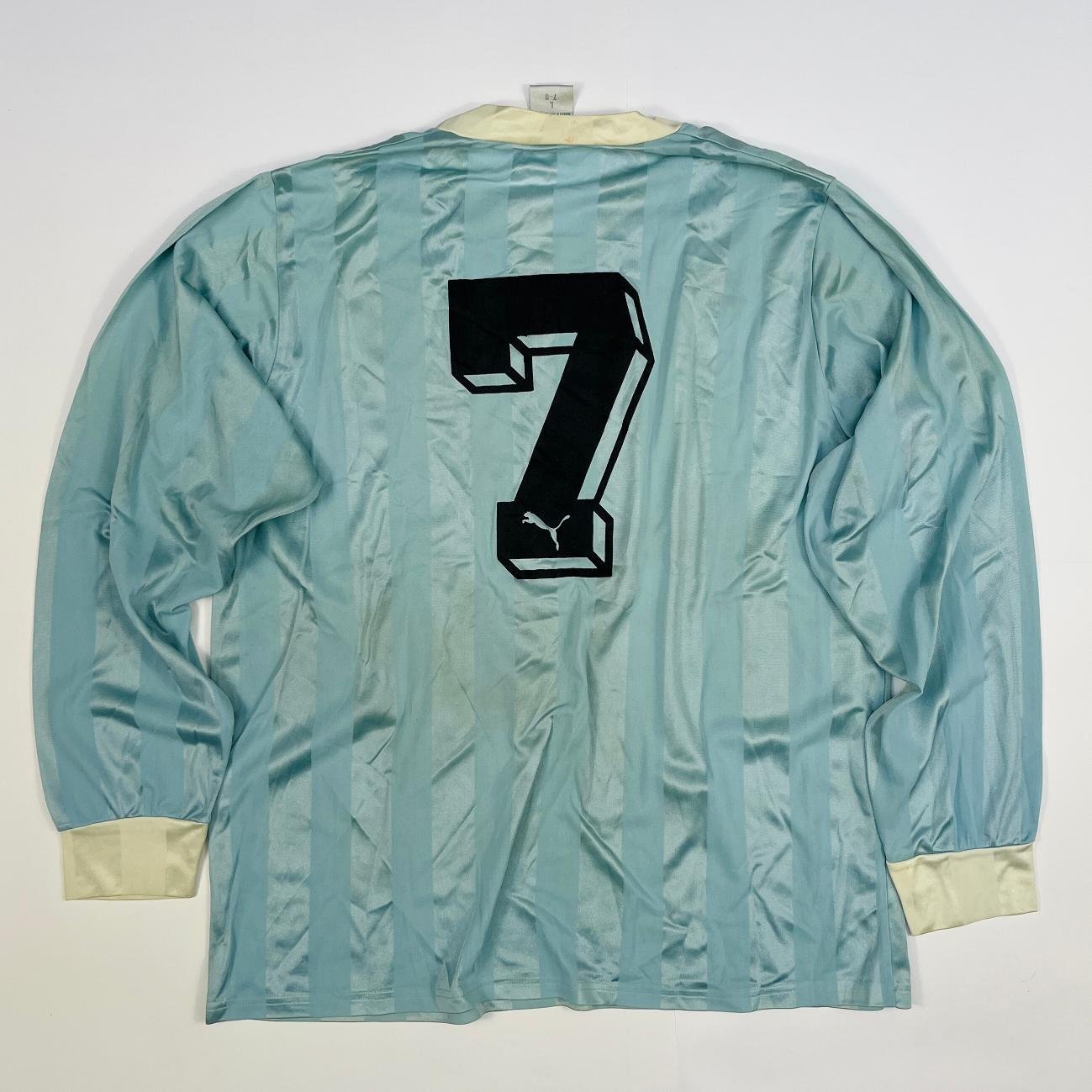Camiseta de la Selección Uruguaya de Fútbol 1991 Marcelo Fracchia (utilizada en Copa América Chile 1991) - Imagen 2