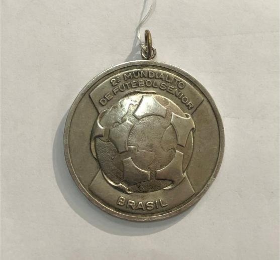 Medalla en plata de la Copa Pelé o "Mundialito Senior"