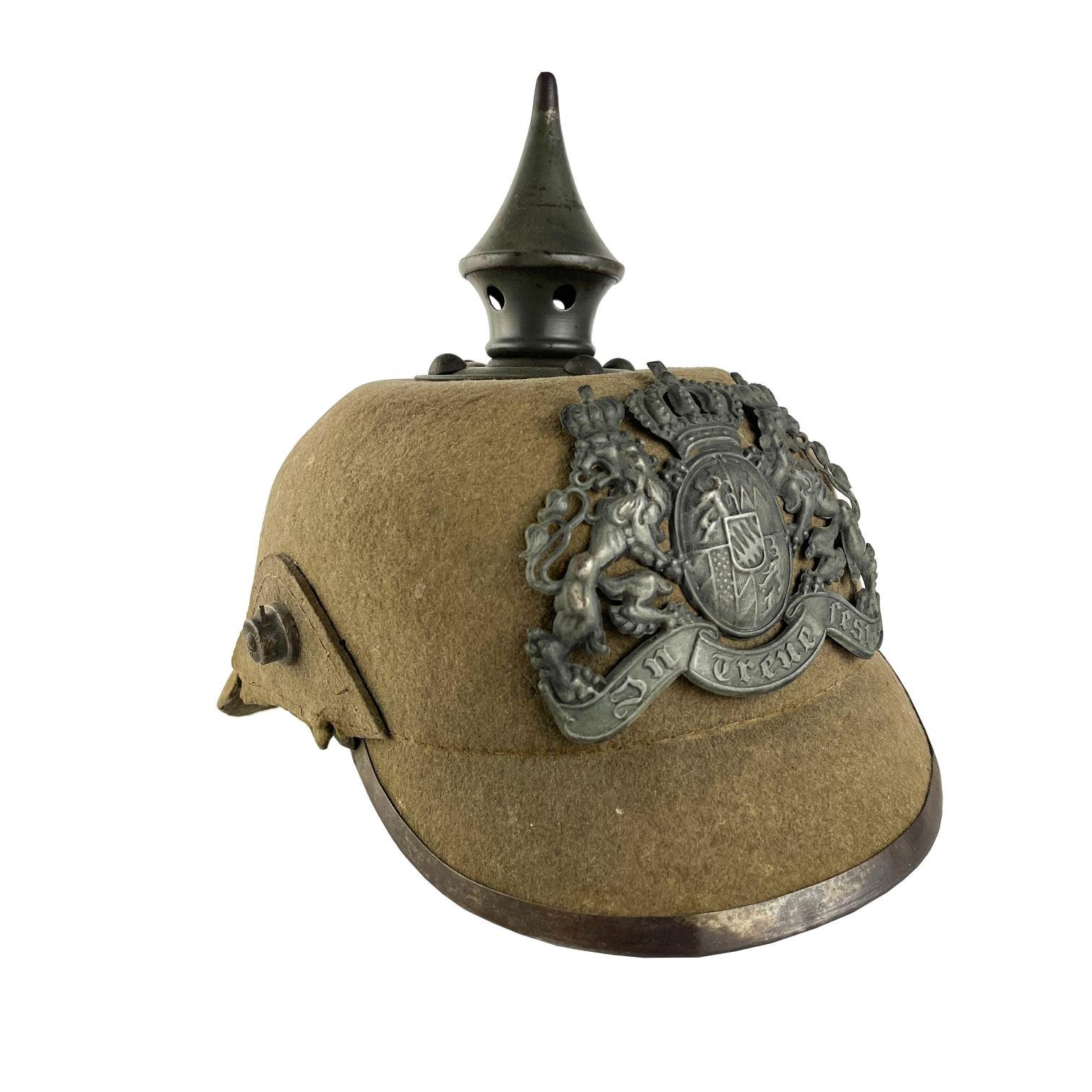 Casco pickelhaube prusiano