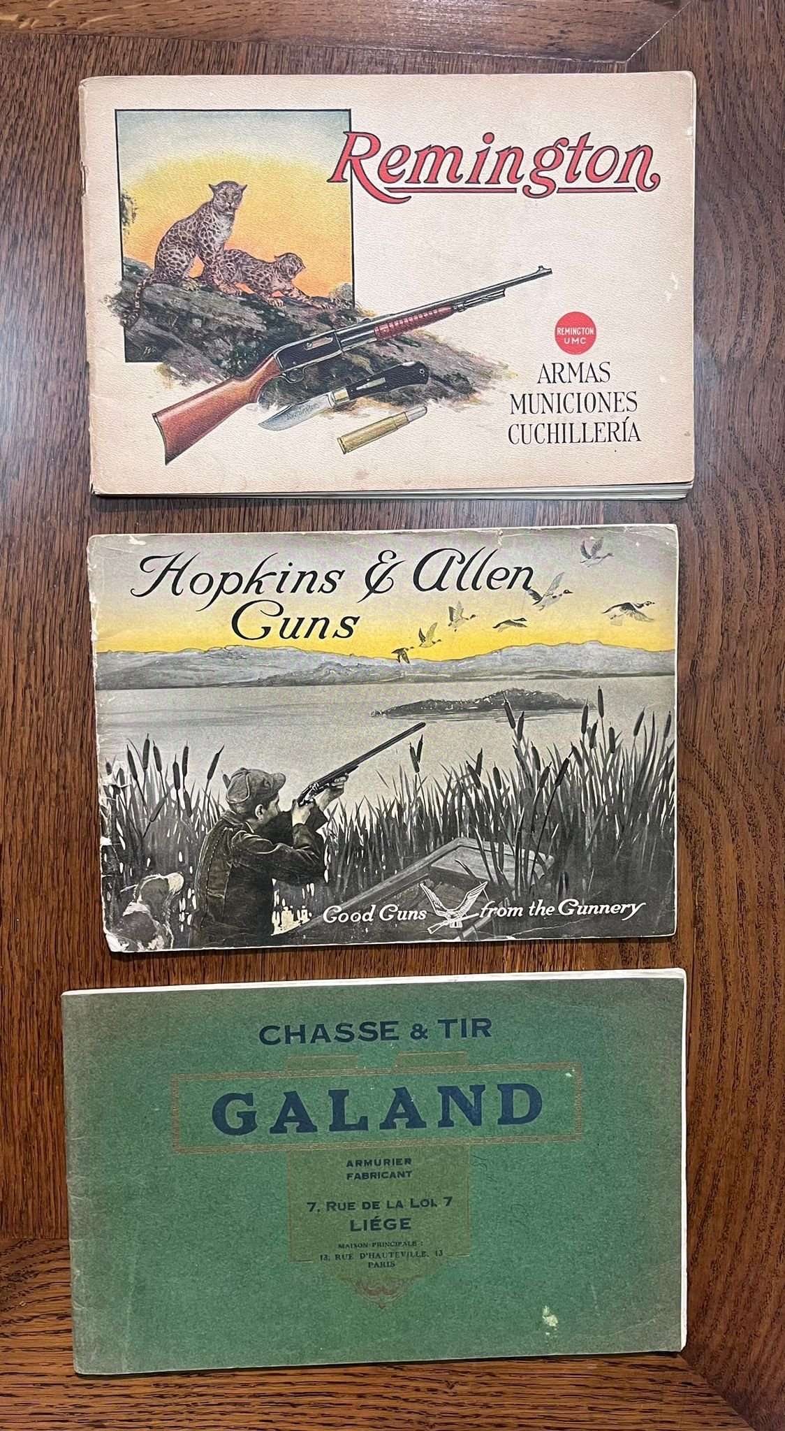 7 catálogos Galand Winchester Simson Remington Hopkins - Imagen 2