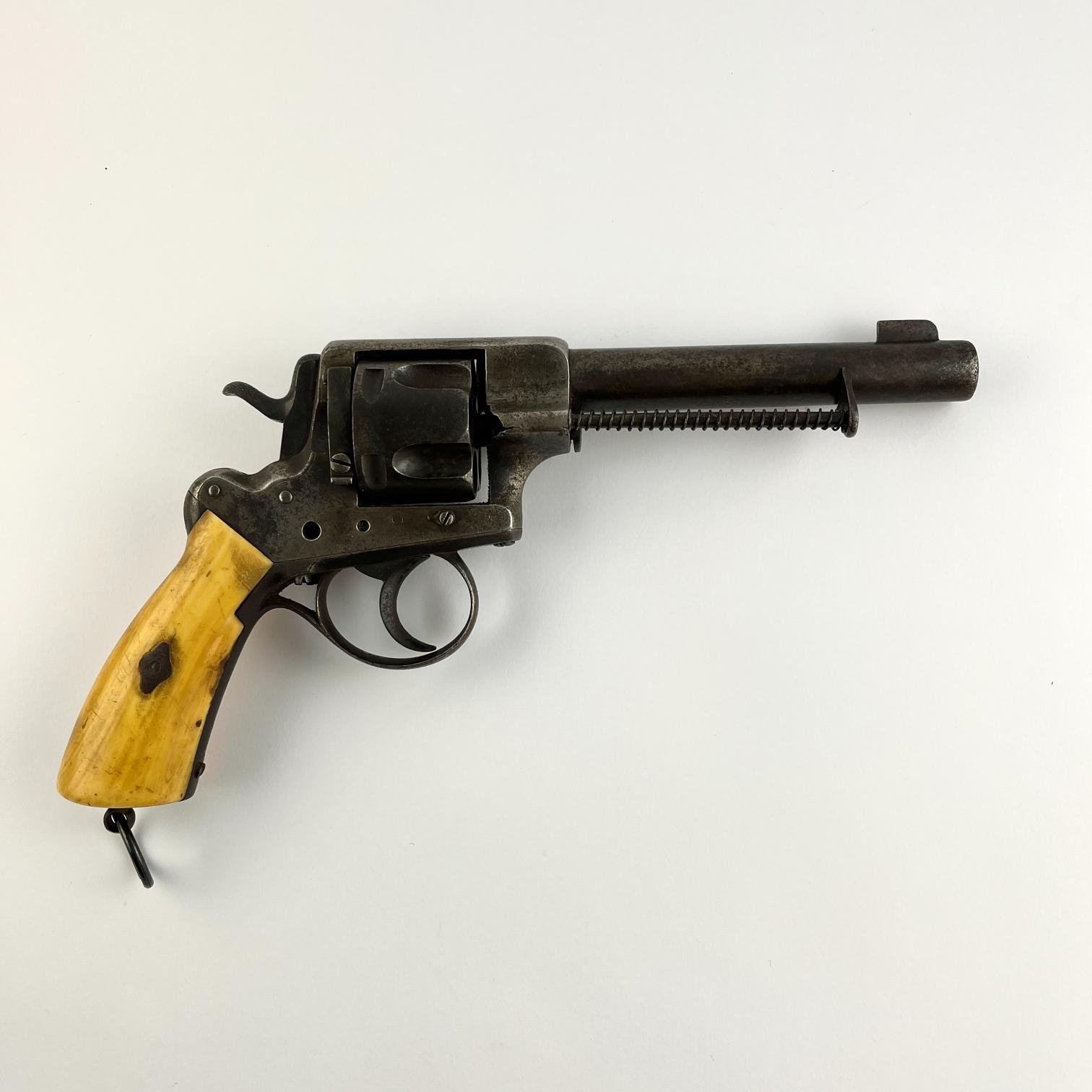 Revólver belga fin S. XIX