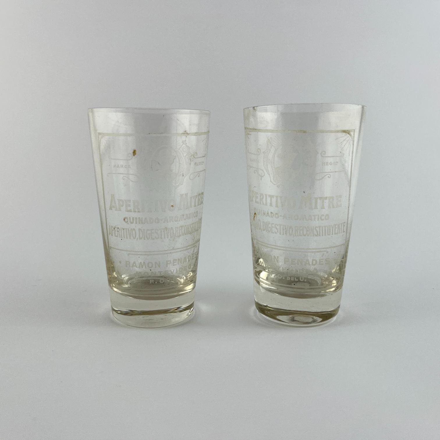 2 vasos Aperitivo Mitre