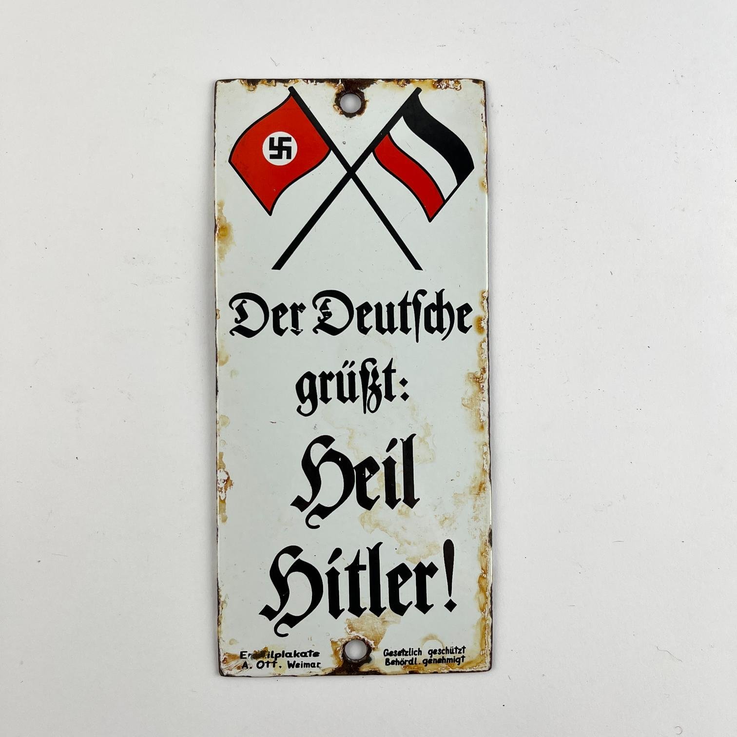 Placa Alemania nacionalsocialista