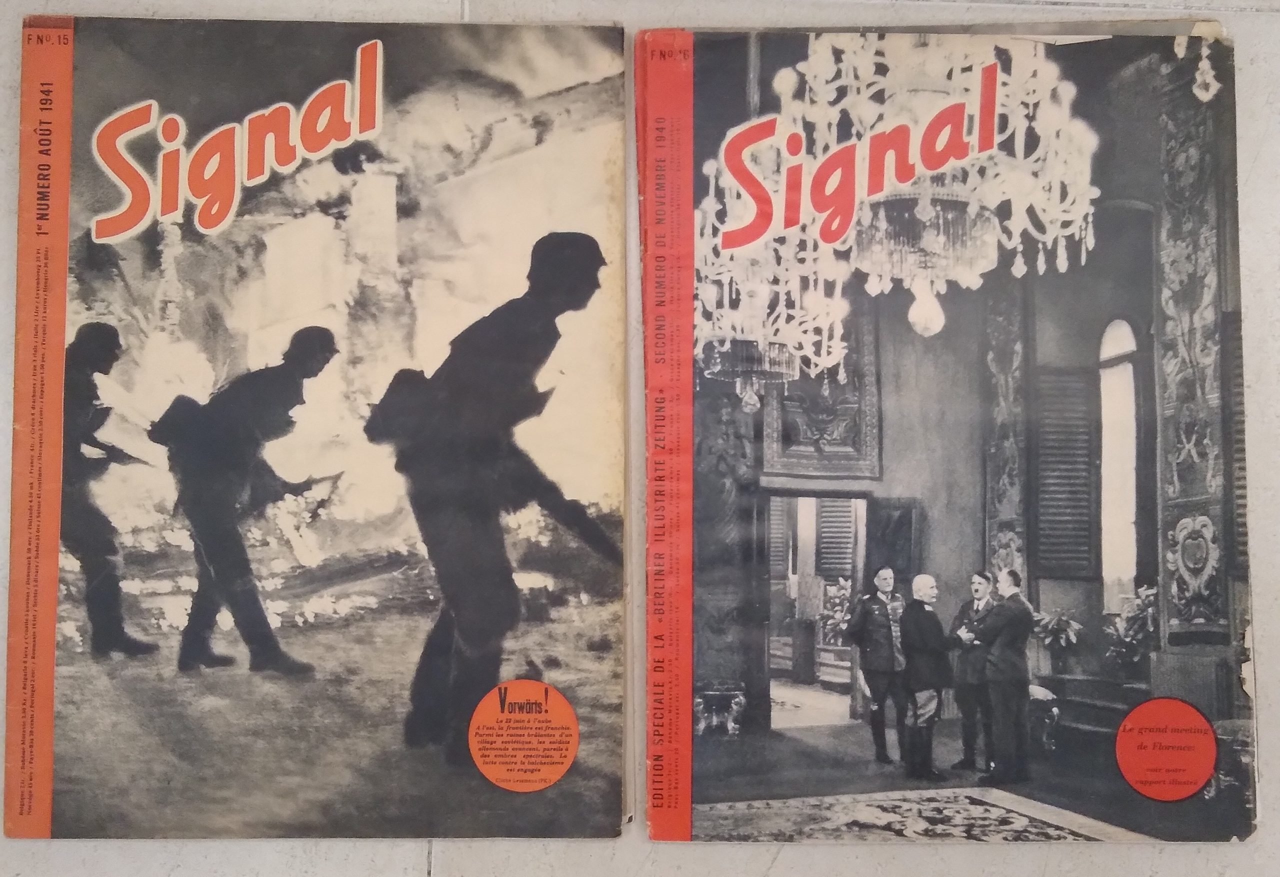 4 revistas Signal WWII - Imagen 2