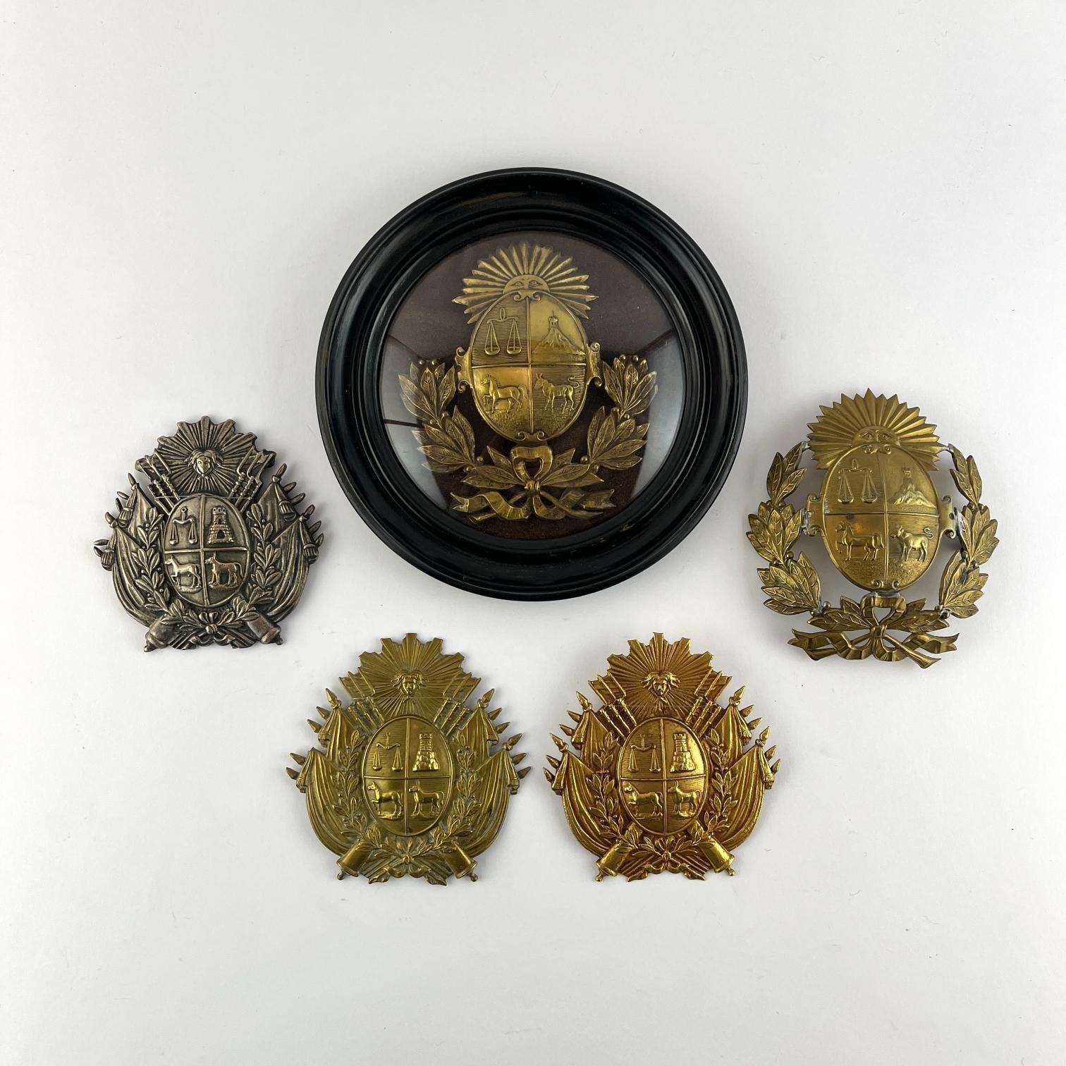 5 escudos de armas uruguayo