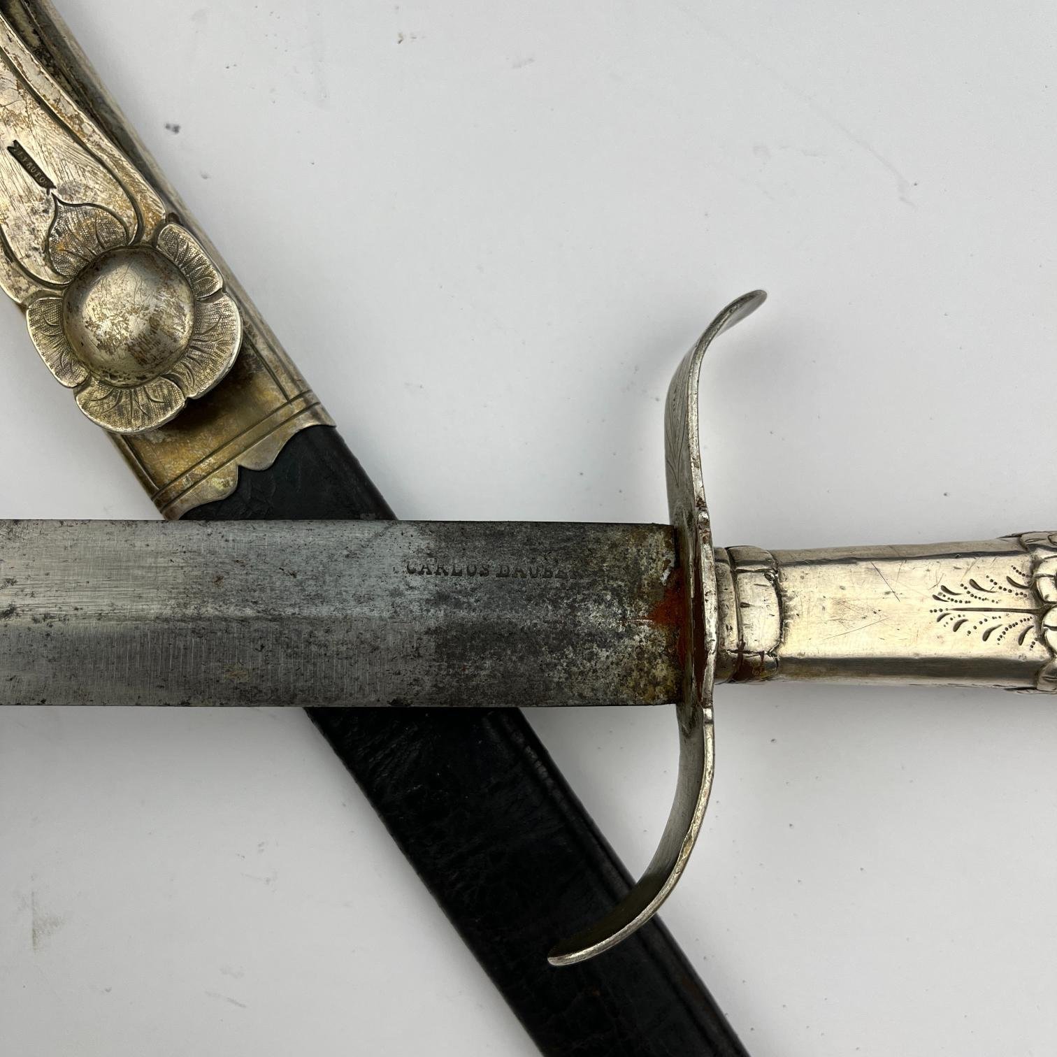 Facón caronero en plata - Imagen 3