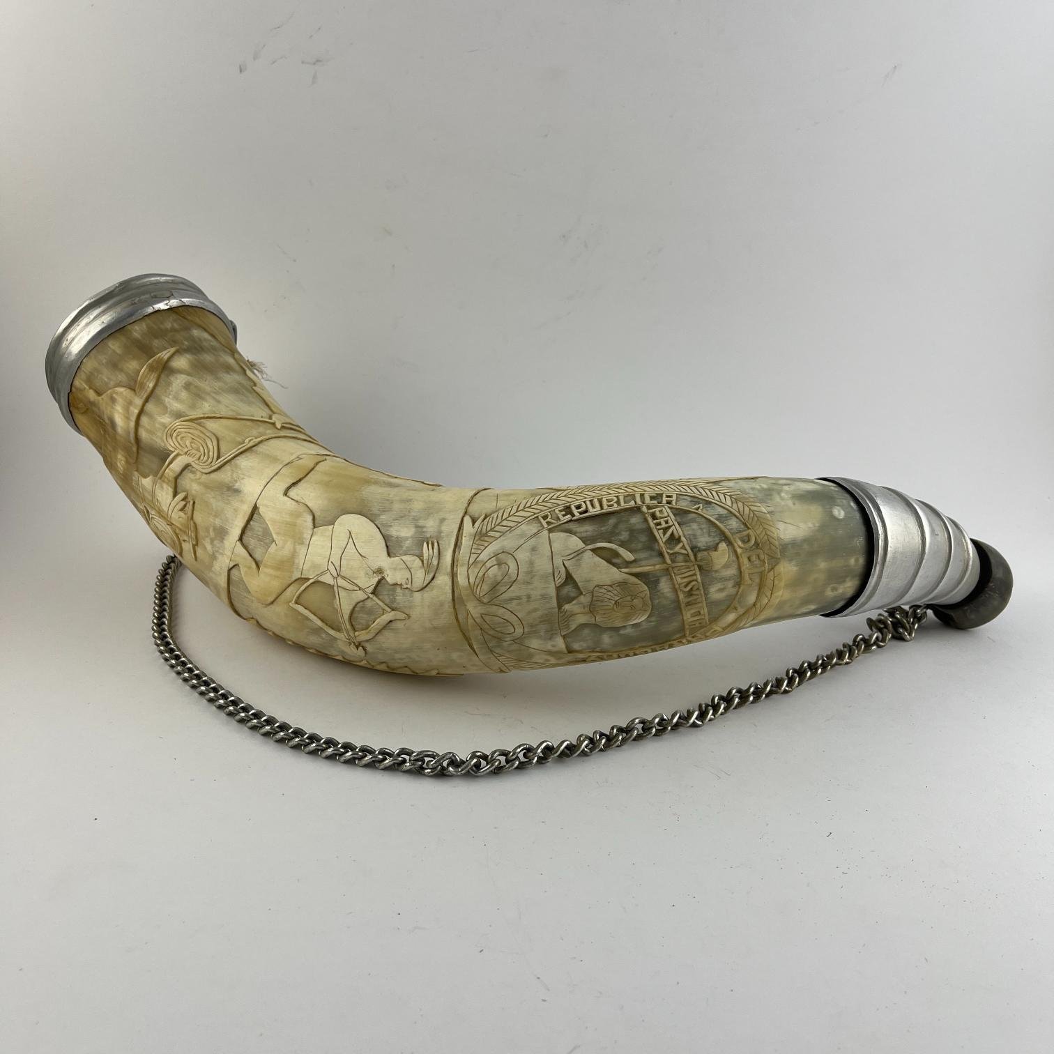 Chifle paraguayo en guampa