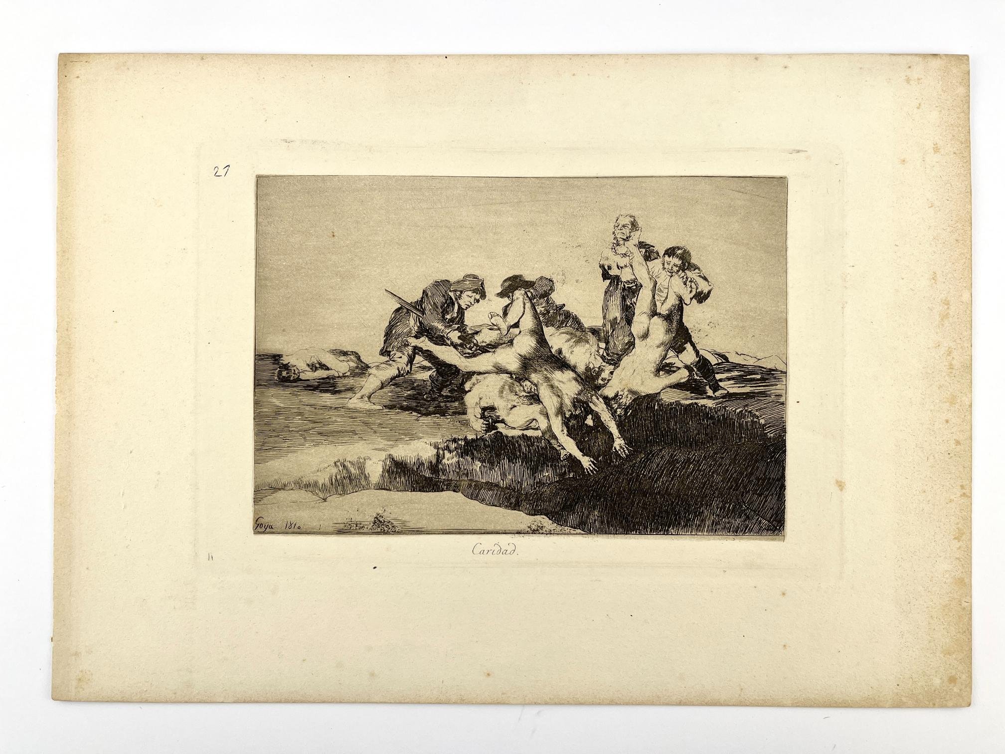 FRANCISCO DE GOYA Caridad. (27)