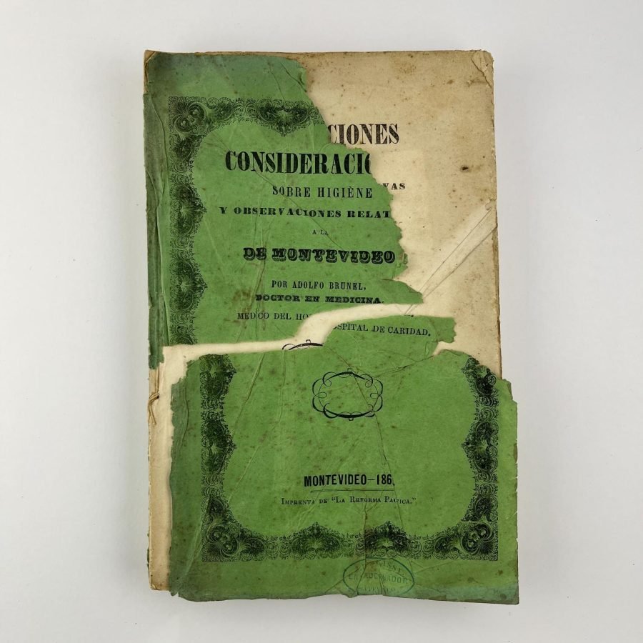 ADOLFO BRUNEL 
Consideraciones sobre higiene y observaciones relativas a la de Montevideo - Imagen 2