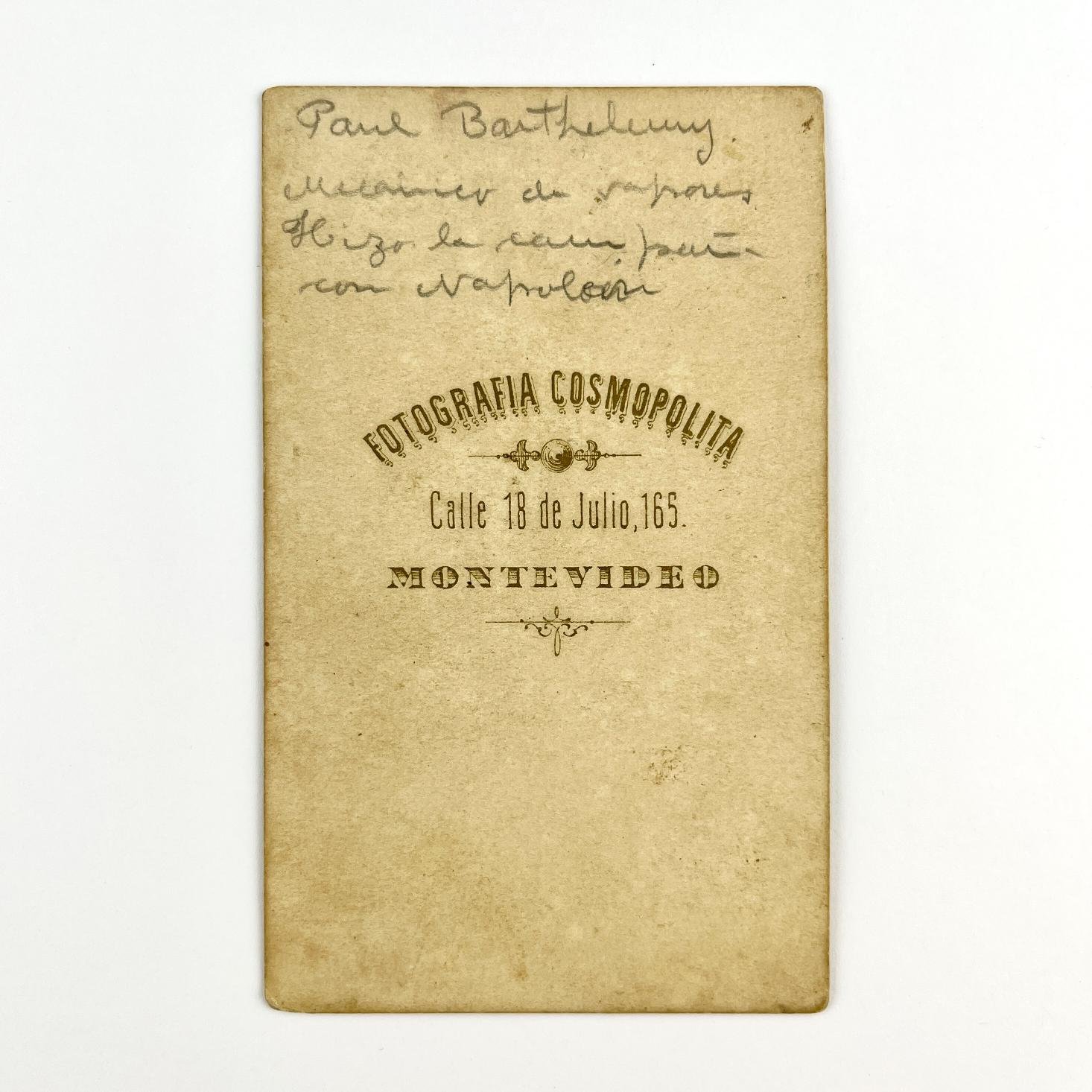 FOTOGRAFÍA COSMOPOLITARetrato de Paul Barthelemy - Imagen 2