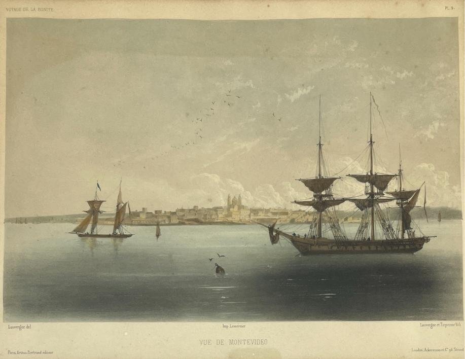 BARTHELEMY LAUVERGNE
Vista de Montevideo.