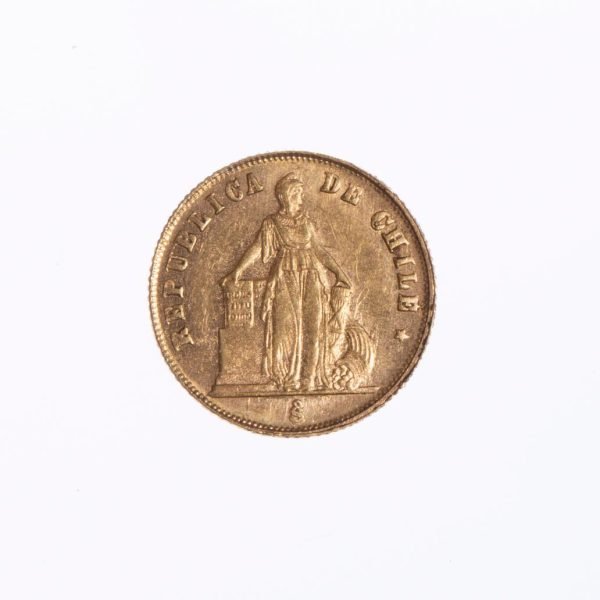 Moneda chilena oro