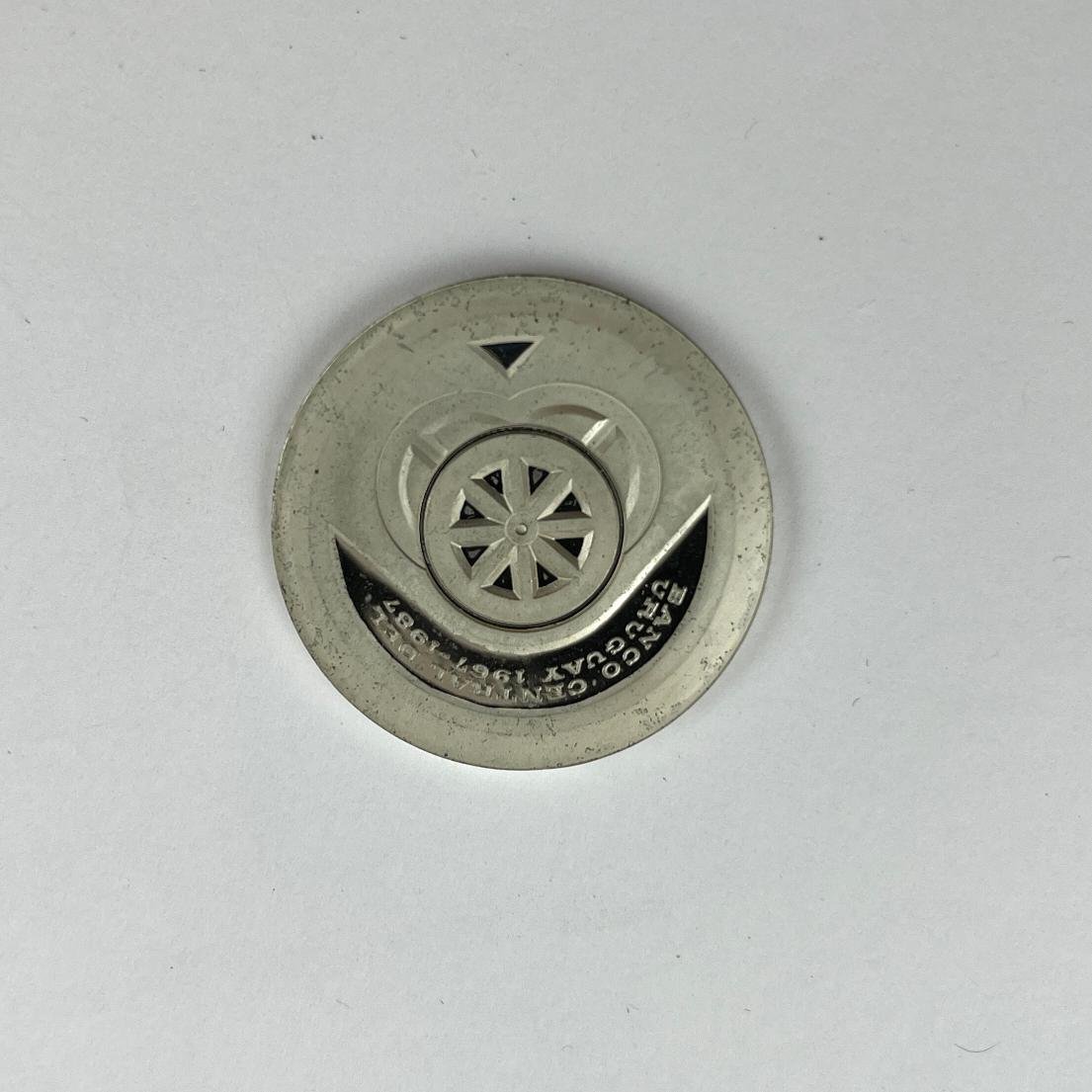 Ocho monedas uruguayas en plata - Imagen 8