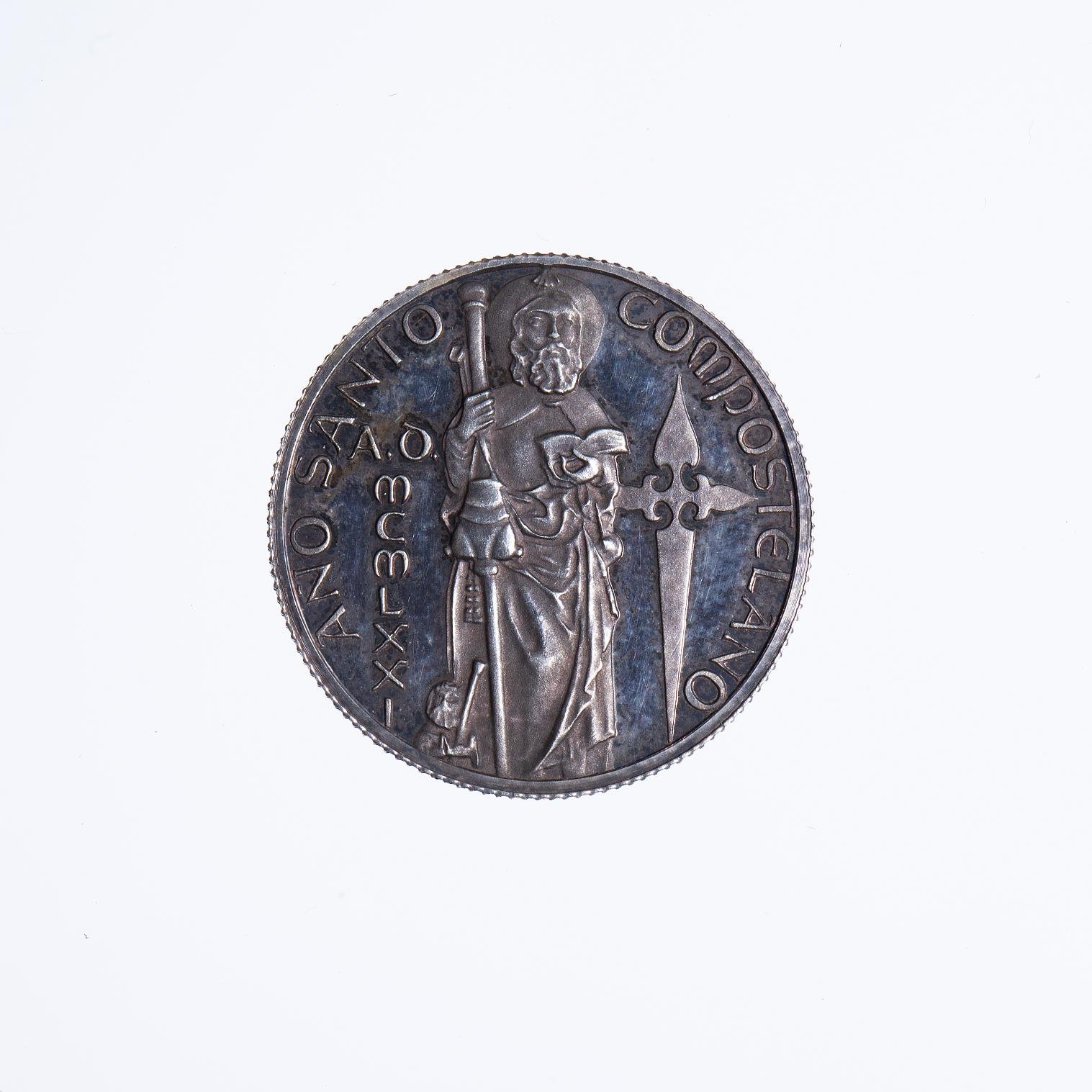 Medalla española plata