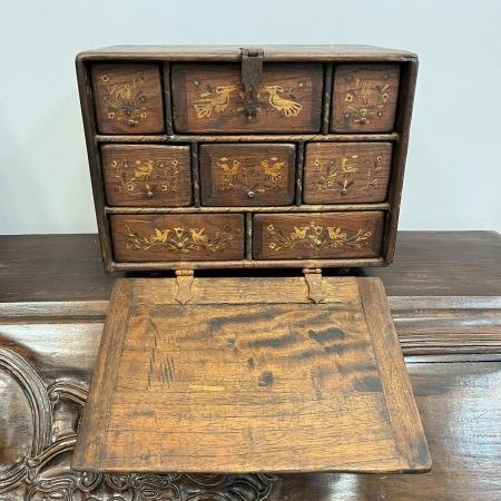 Bargueño de sobremesa hispanoamericano s. XVIII - Imagen 3