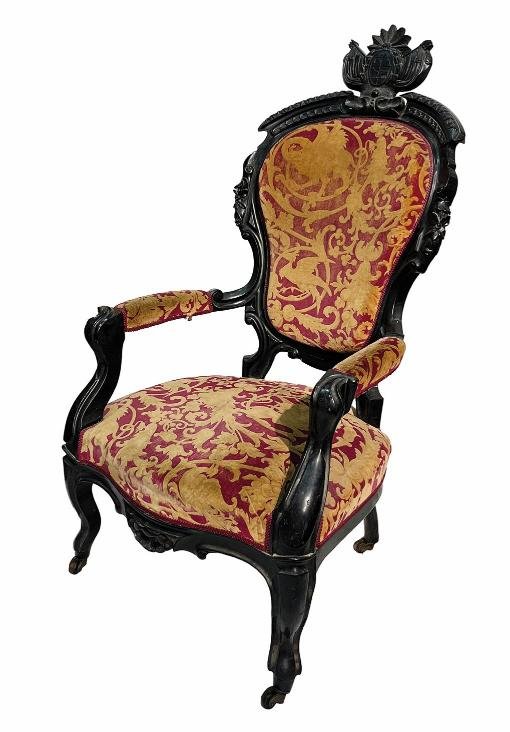 Par de sillones uruguayos c. 1870 - Imagen 2