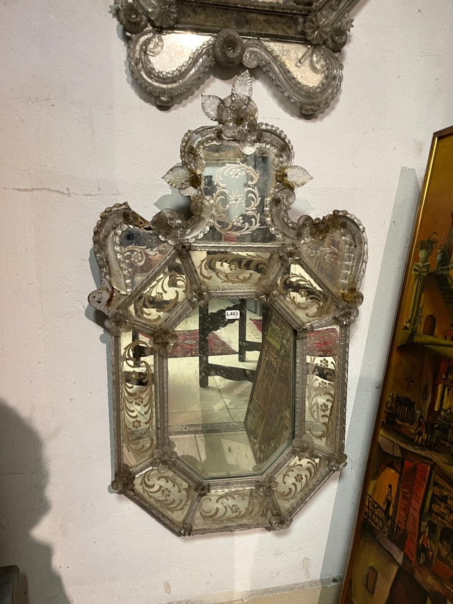 Espejo veneciano rectangular