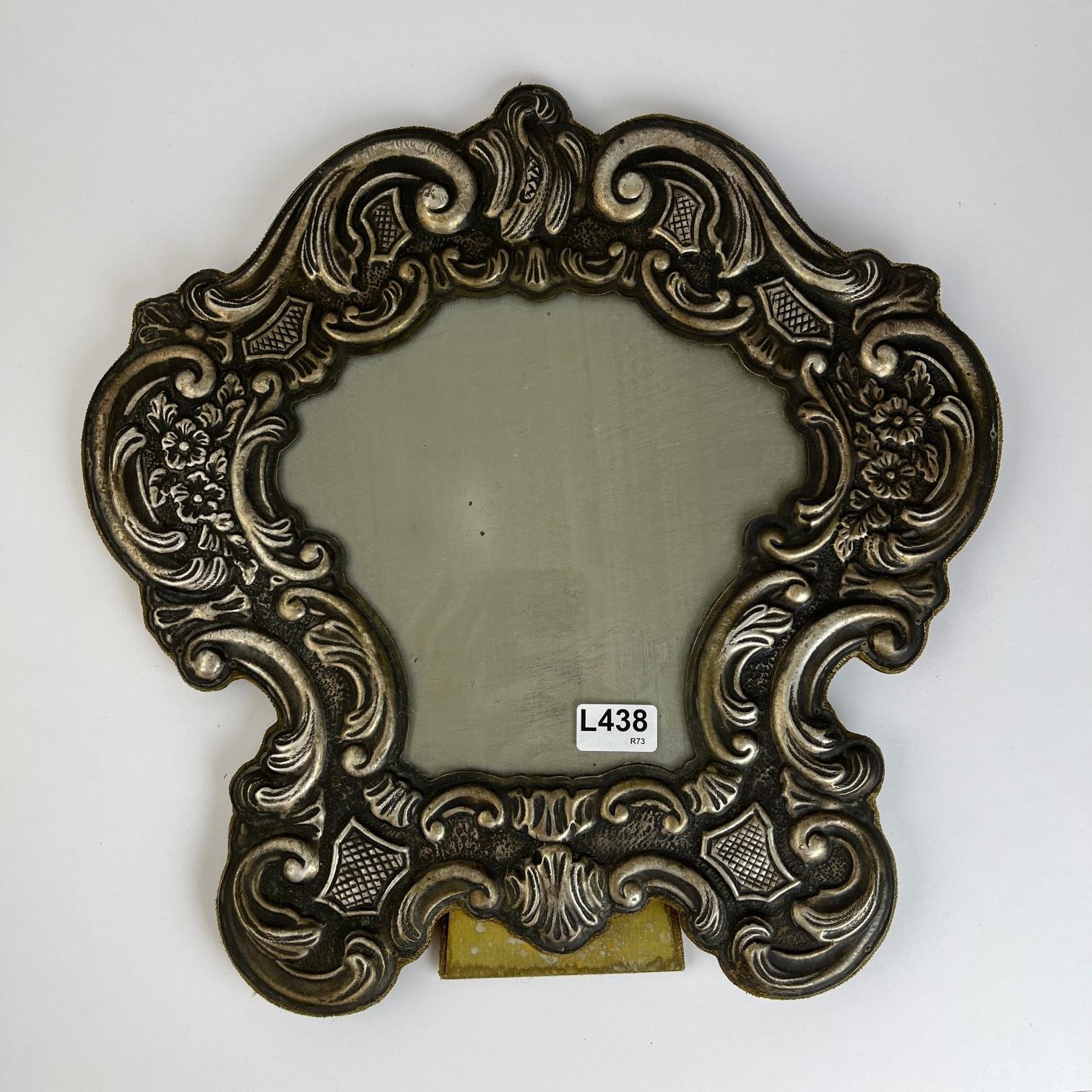 Portarretratos forrado en plata