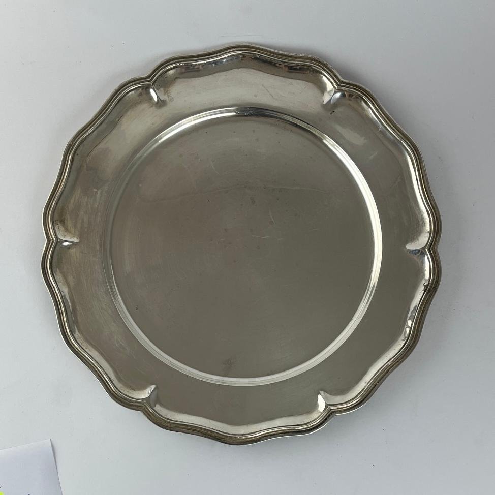 Nueve sitiales en plata 900