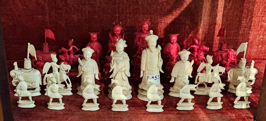 Juego chino de fichas de ajedrez