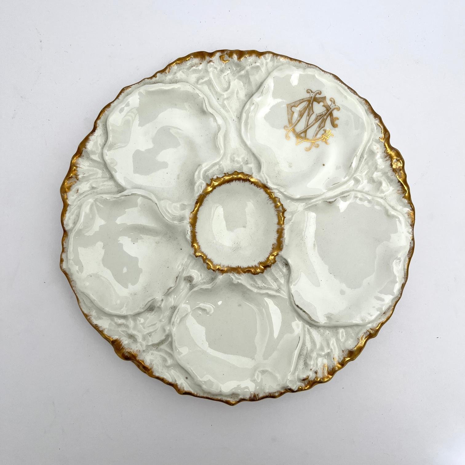 Juego de dos platos franceses para otras