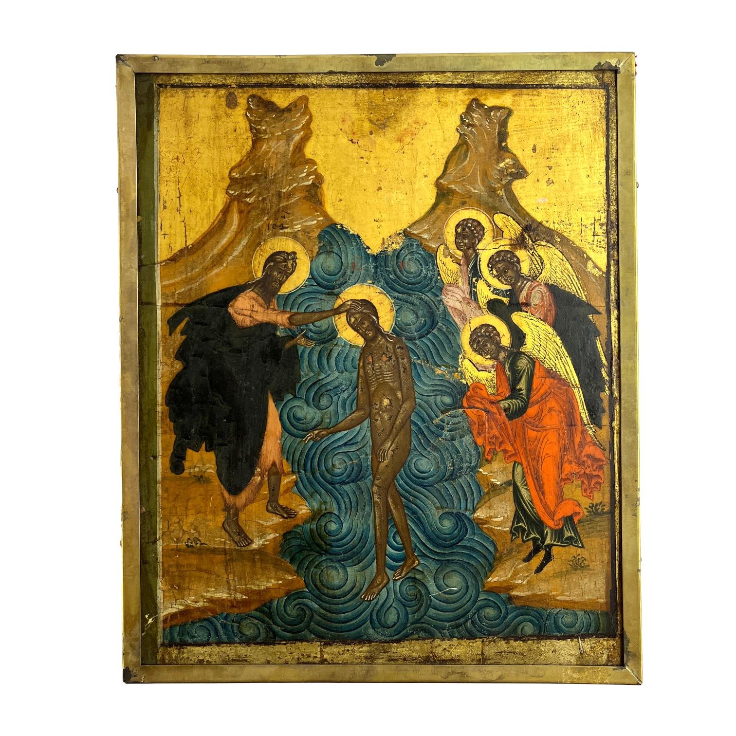 Ícono ortodoxo s. XVIII