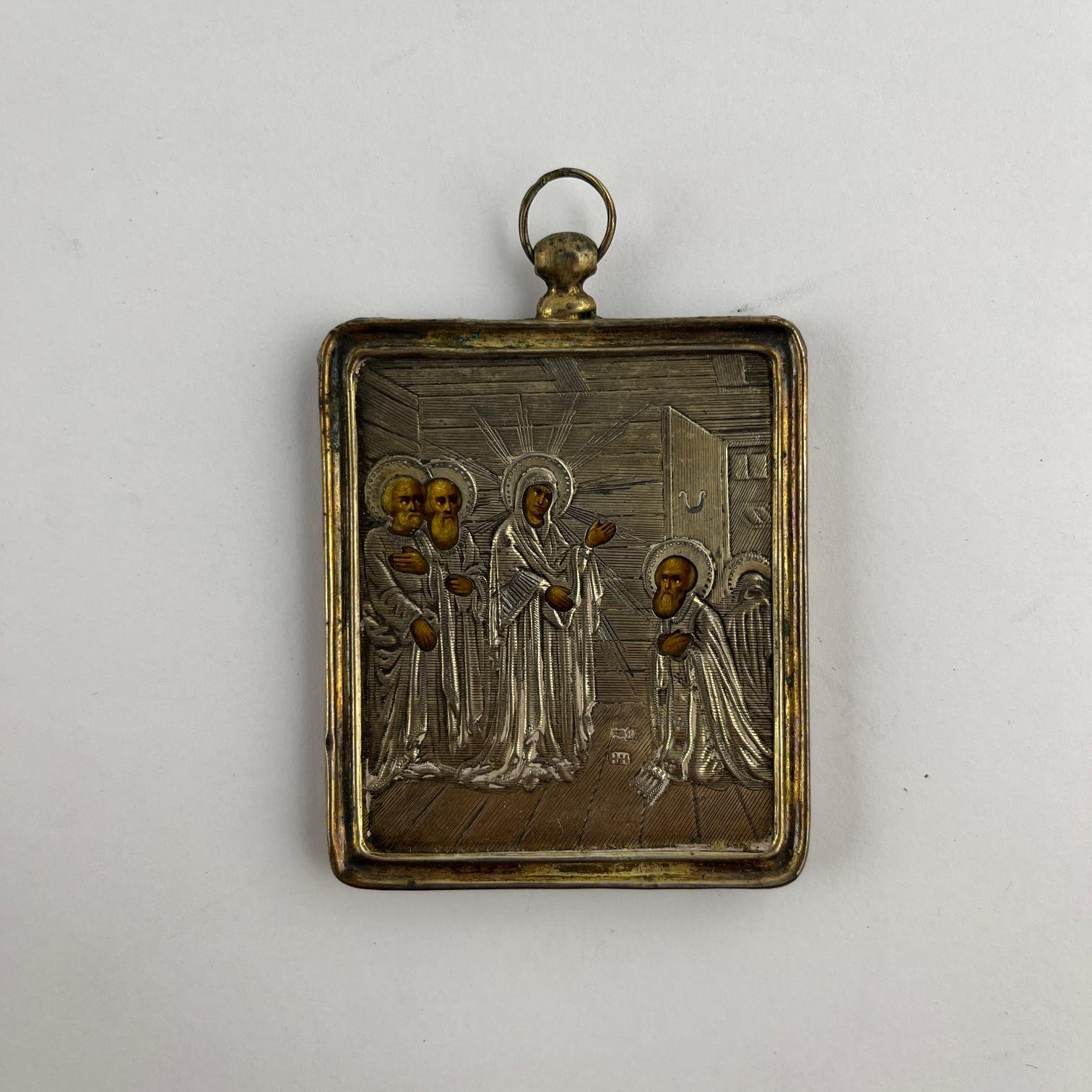 Ícono ortodoxo s. XIX