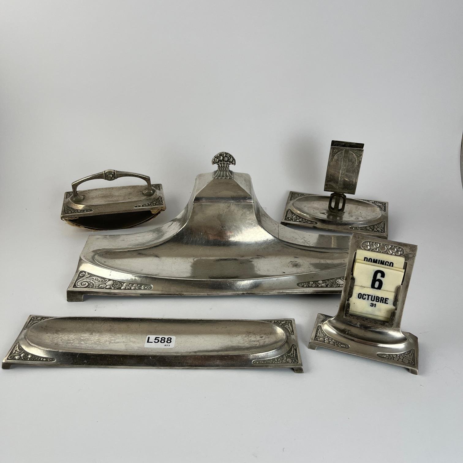 Juego de escritorio art nouveau