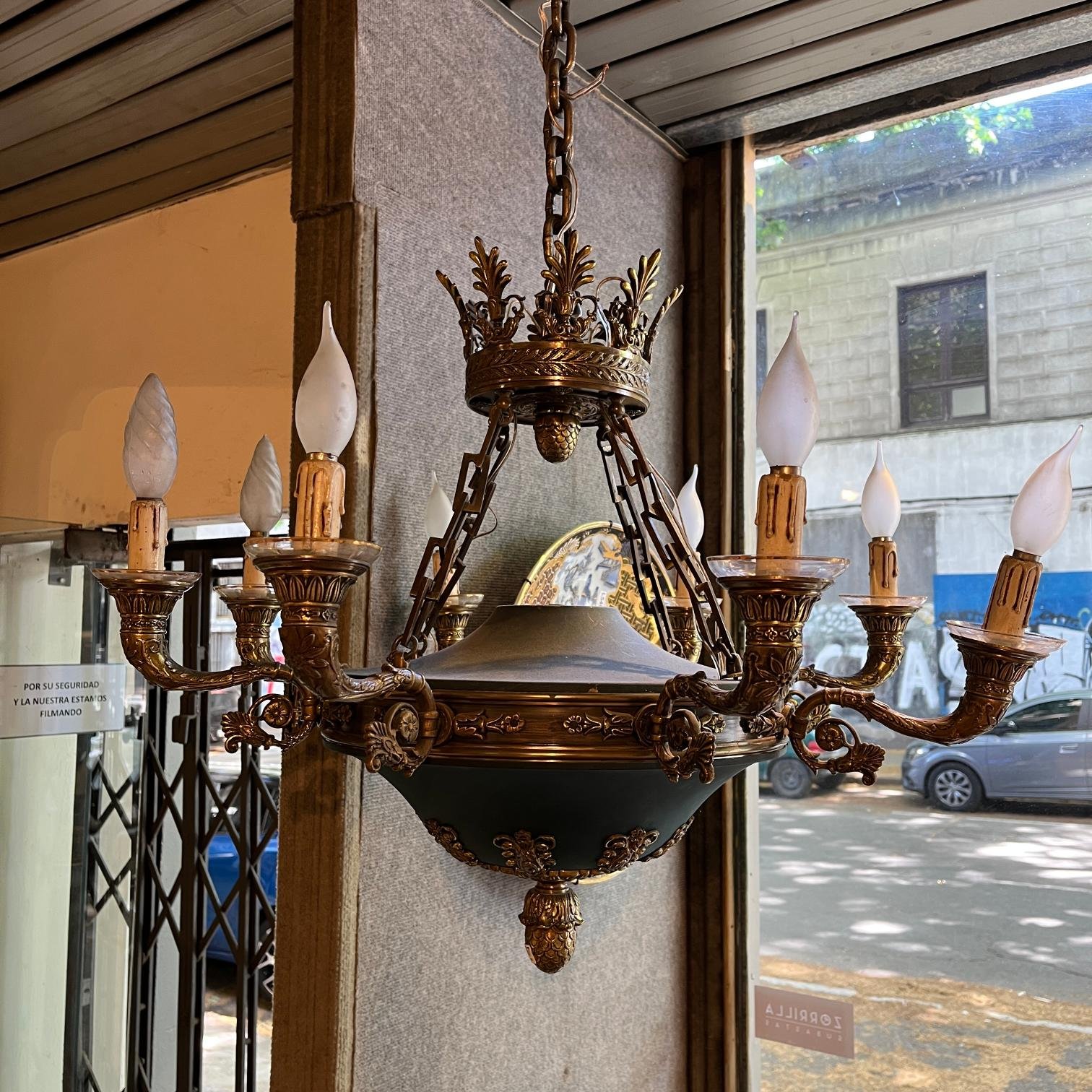 Araña estilo imperio