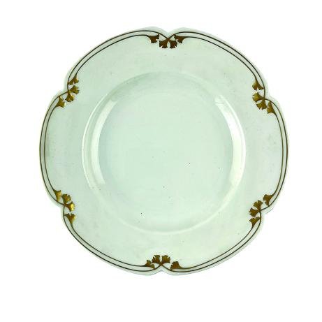 Juego de mesa art nouveau en porcelana Limoges