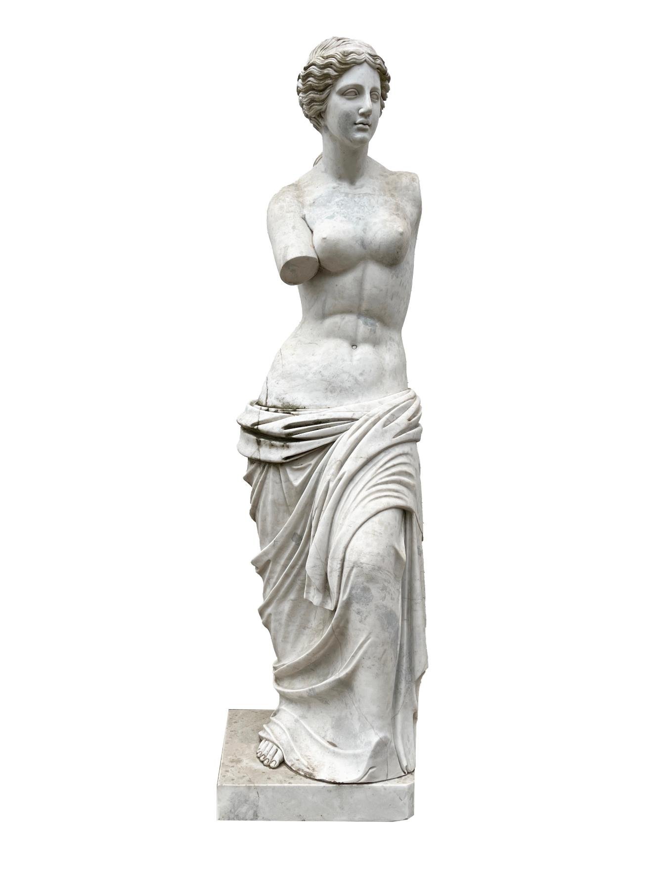 Escultura en mármol "Venus de Milo"