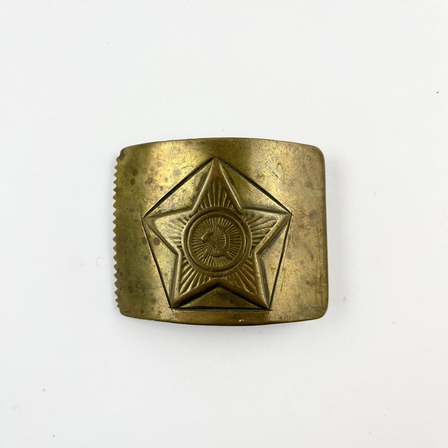 Hebilla del ejército soviético