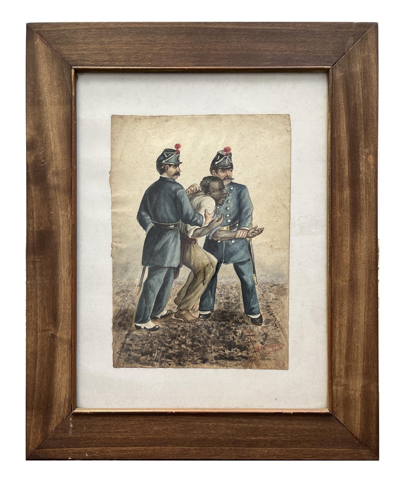 Miguel Jaume y Bosch "Oficiales de Policía"