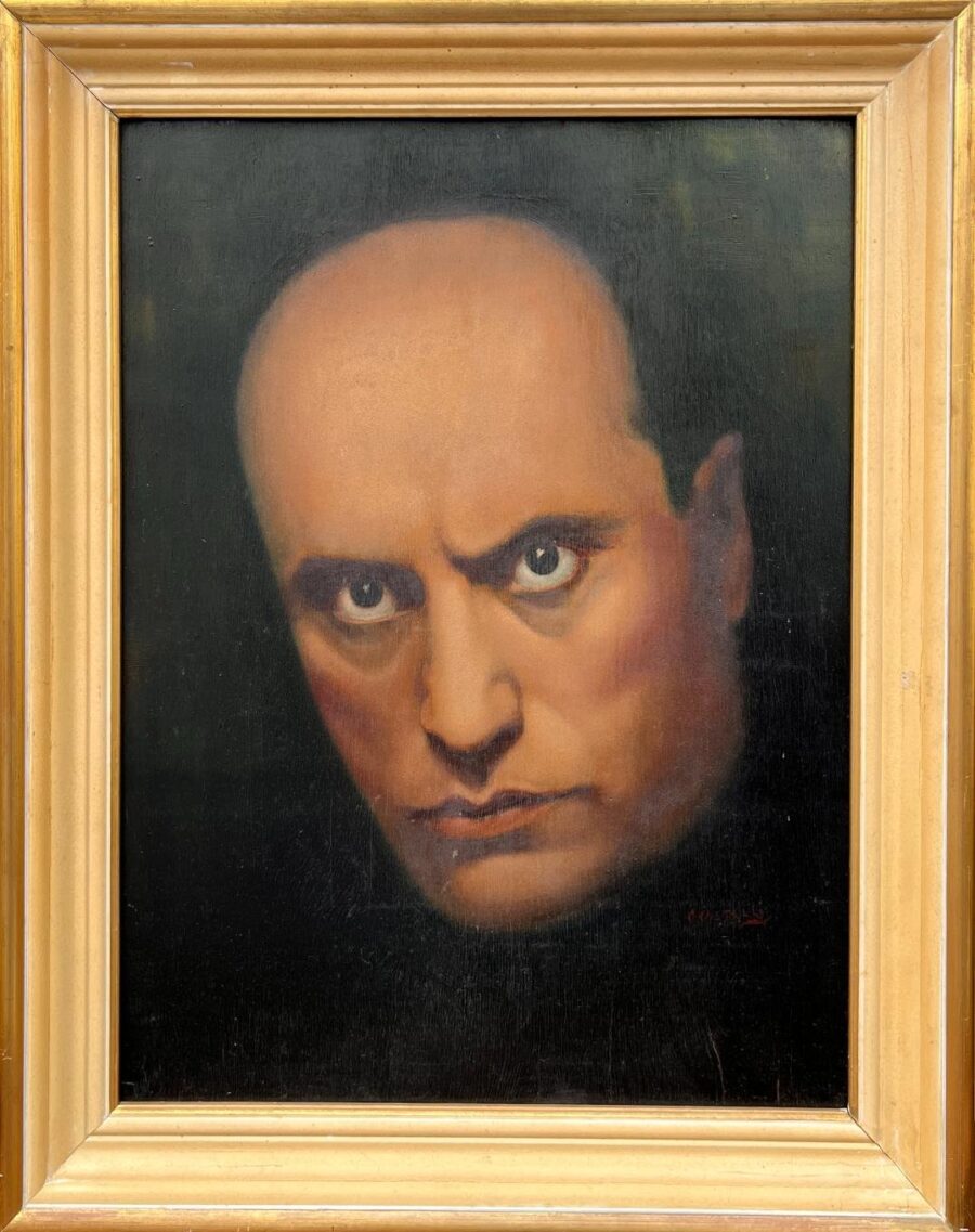 Óleo "Mussolini"