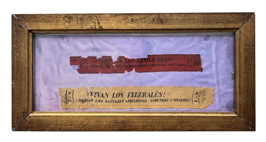 Dos divisas federales c. 1851
