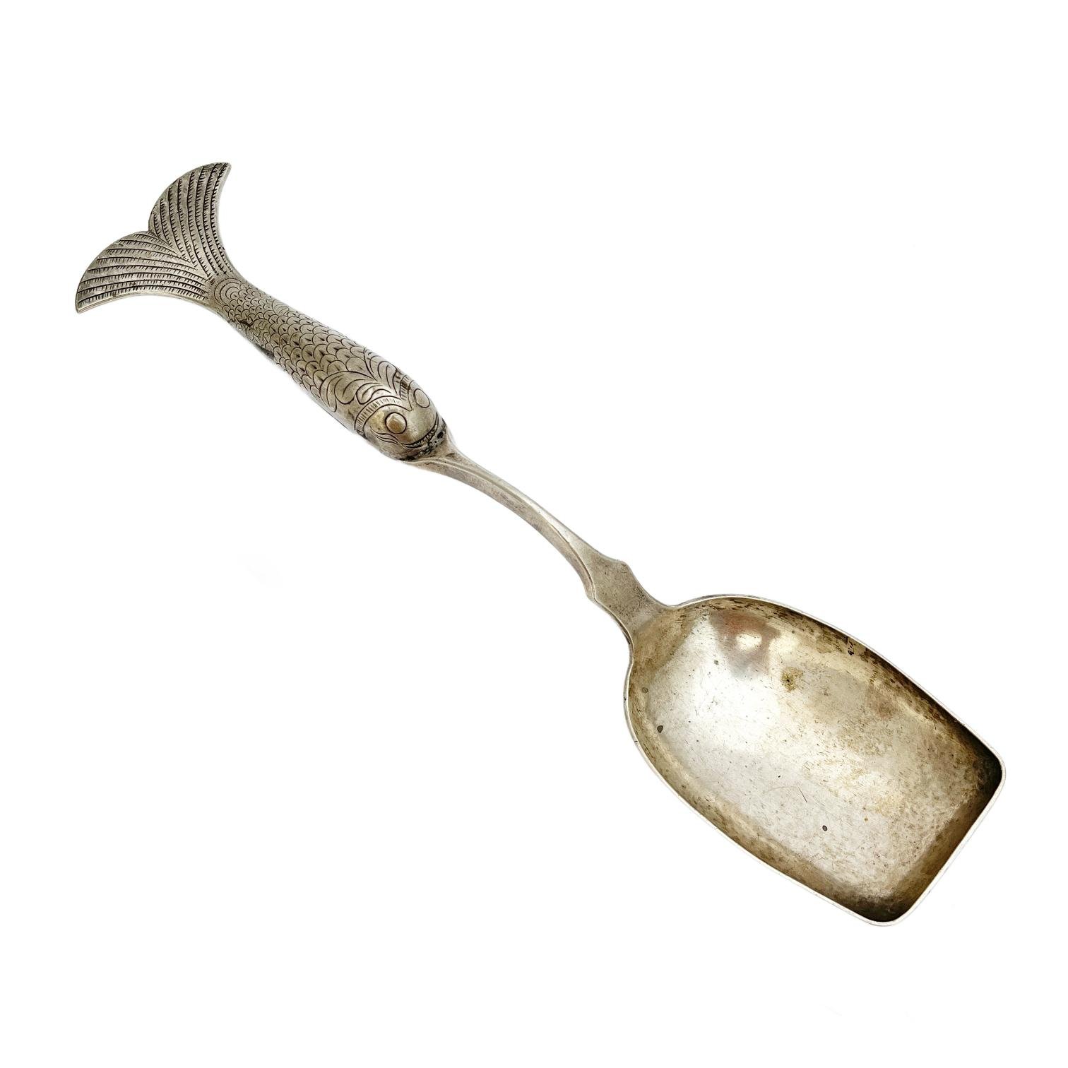 Cuchara en plata