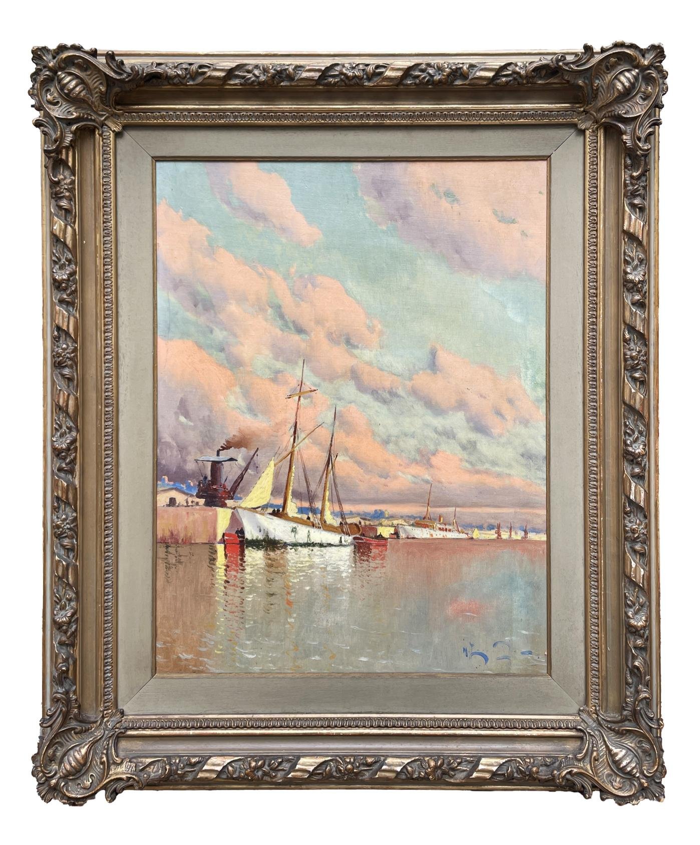 Manuel Larravide "Puerto de Buenos Aires."