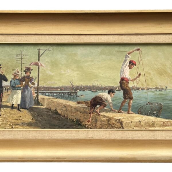 Paolo di Nunzio "Domingo en la bahía de Montevideo"