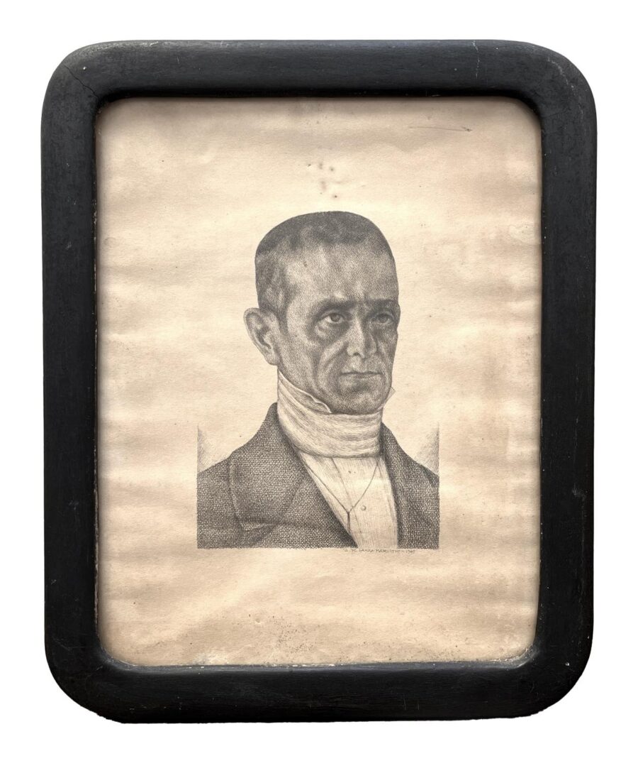 Grabado "Joaquín Suárez"