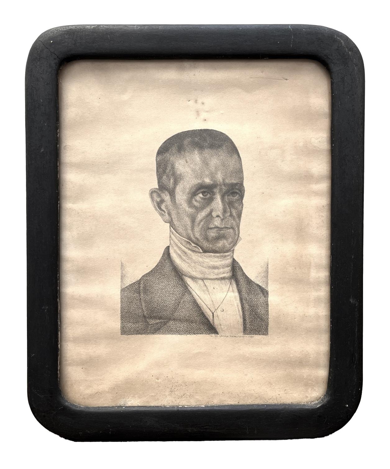 Grabado "Joaquín Suárez"