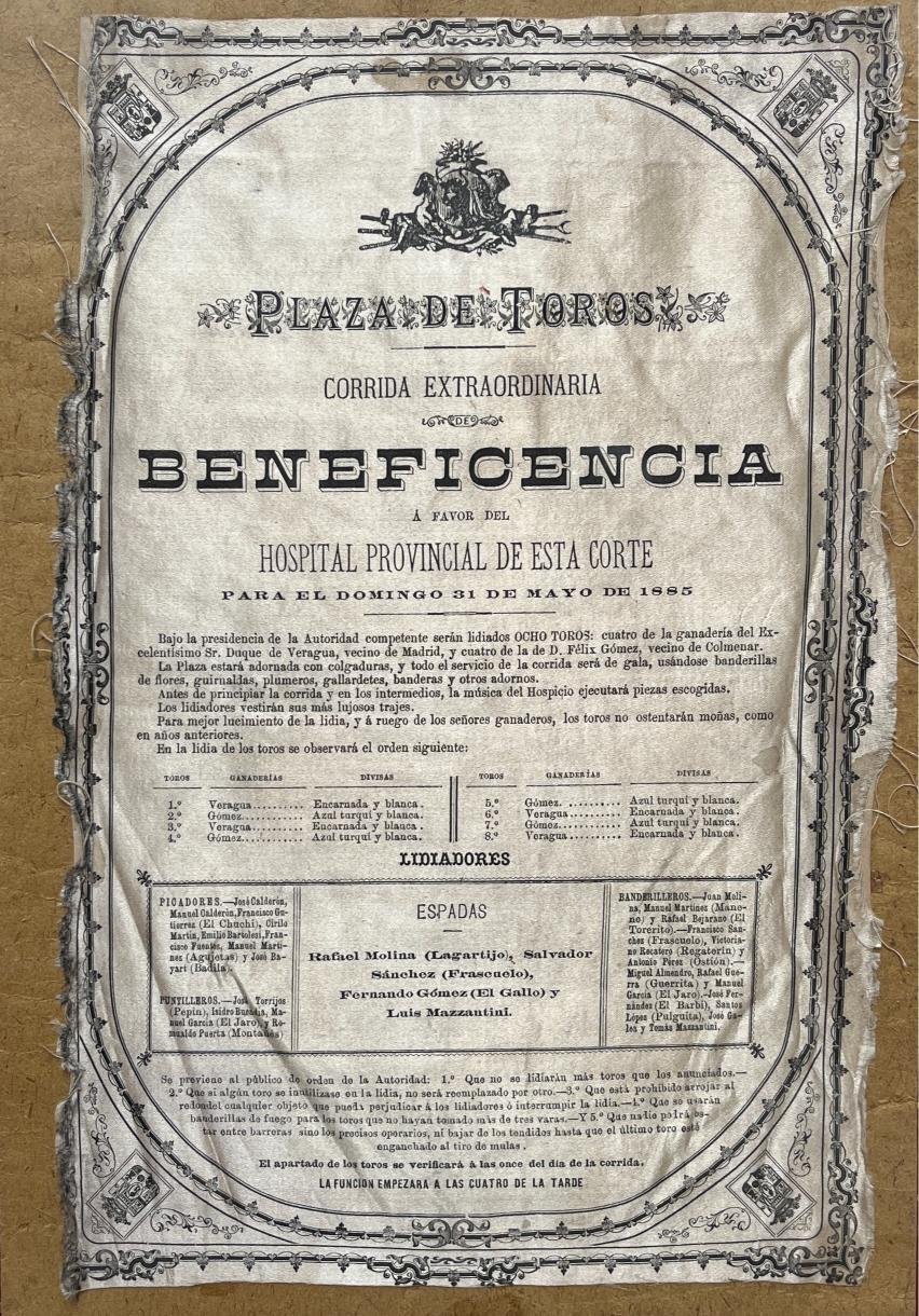 Afiche taurino
